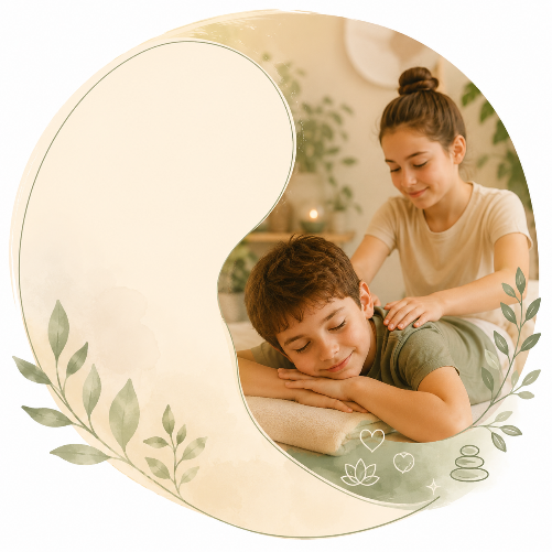 Atelier massage bien-être papa et maman et ... bébé! image